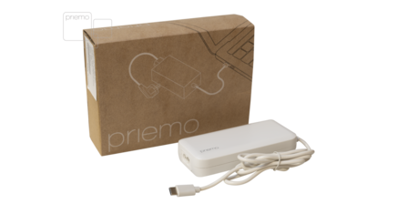 Priemo 60W USB-C Replacement AC Adapter for MacBook (2015-2019) Air (2018-) Pro 13 inch (2016-) 